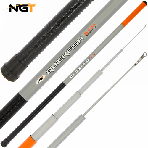 Ngt whip fishing pole - 6m,