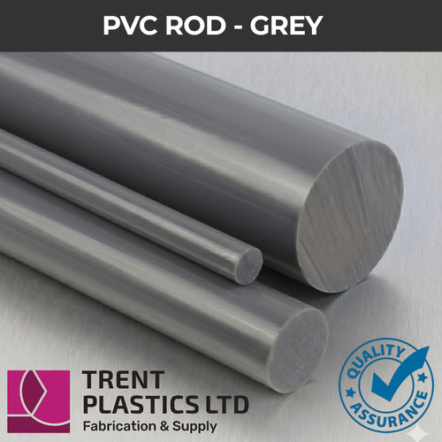 Grey pvc rod round bar - pvc,